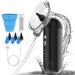 Ear Wax Cleaner Earwax Removal Water Powered Ear Cleaners with 6 Reusable Replacement Tips Water Resistant Ear Cleaner Earwax Removal Kit with Ear Muff and Water Cup 4 Pressure Modes