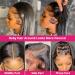 Maxine 5x5 HD Transparent Lace Front Wig | Straight Wave Closure Wigs | 10a Brazilian Human Hair | Pre Plucked with Baby Hair | 180% Density | 20 Inch - Buy Online on GoSupps.com