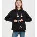 Erbacan Pet Carrier Hoodie-Cat Pouch Sweatshirt- Kangaroo Breathable Unisex Hoodie Medium Black - Buy Online on GoSupps.com