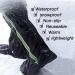 Jsuslife Waterproof Shoe Covers - 1 Pair | Reusable Non-Slip Boot Covers with Zipper | Reflective, 3X-Large | Men and Women Rain Gear for Outdoor Activities - Buy Online on GoSupps.com