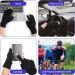Sibba Arthritis Compression Gloves for Women Men - Fingerless Glove for RSI, Carpal Tunnel, Rheumatoid, Tendonitis - Black - Buy Online on GoSupps.com