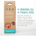 The Brushies Toothbrush for Babies & Toddlers - Orange | Gentle Oral Care for Little Ones | International Shipping Available - Buy Online on GoSupps.com