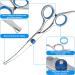 Premium Curved Dog Scissors - Stainless Steel Grooming Scissors for Dogs & Cats | Safety Round Pointed Design - Buy Online on GoSupps.com