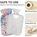 Naanle Hot Water Bottle with Lid - 1L Spring Hydrangeas for Menstrual Cramps Relief & Heat Therapy - Ideal for Hand & Foot Comfort - Buy Online on GoSupps.com