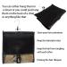 RJMBMUP Satin Hair Extension Storage Bag with Hanger - Black | Wig Holder Case for Travel & Storage - Buy Online on GoSupps.com