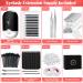 230PCS Eyelash Extension Kit with Fairy Lash Clusters, USB Air Blower & Accessories for Beginners - Black - Buy Online on GoSupps.com