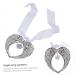 Zerodeko Wing Tree Pendants 1pc Wings Ribbon Pendant Christmas Ribbon Party Layout Prop Christmas Wing Pendant Fairy Ornament - Buy Online on GoSupps.com