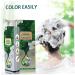 Natural Plant Hair Dye - 100ml Bubble | Safe & Gentle Gray Hair Coverage for Men & Women | Plant-Based Black Hair Dyeing Cream - Buy Online on GoSupps.com