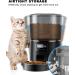 Tomxcute Automatic Cat Feeder 4L with Stainless Steel Bowl - 1-4 Meals Portion Control for Cats and Dogs - Buy Online on GoSupps.com