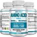 Simply Potent Amino Acid Complex 1800mg 200 Capsules, Blend of 4 Essential and Non Essential Amino Acids, Includes L-Arginine 550mg, L-Ornithine 500mg, L-Glysine 400mg & L-Lysine 350mg for Muscle
