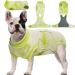 Kuoser Dog Surgery Recovery Suit for After Surgery Female Professional Pet Recovery Shirt Dog Abdominal Wounds Bandages Substitute E-Collar & Cone Prevent Licking Dog Onesies (green XS) XS green3