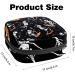 MUOOUM Skateboard Skull Pattern Menstrual Pad Storage Bag - Portable Cup Pouch for Girls and Women - Buy Online on GoSupps.com