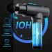 Deep Tissue Massage Gun with 11 Heads & 20 Speeds - Pain Relief & Relaxation Tool for Sore Muscles, Back, Neck - Black - Buy Online on GoSupps.com