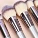 18 Pieces Makeup Brush Set - Essential Beginner Cosmetic Tools for Eyeshadow Blush & Eyelashes | International Shipping - Buy Online on GoSupps.com
