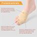 GLQSLQ Hallux Valgus Correction - Bunion Corrector & Toe Spreader Socks for Women | Silicone Pads & Hammer Toe Protection - Buy Online on GoSupps.com