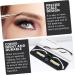 Mipcase 1pc Level Measure Metal Premium Auxiliary Eyebrow Ruler Line Tool Measuring Marker Shaping medium Silver - Buy Online on GoSupps.com