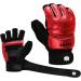 Fitst4 Sports MMA Gloves - Padded Boxing Training Gloves with Wrist Protection for Men - Red Kickboxing & Taekwondo Sparring - Buy Online on GoSupps.com