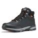 HISEA Men's Hiking Boots Waterproof Mid Lightweight Leather Boots for Men Breathable Ankle Sneakers Boots for Outdoor Climbing Trekking Backpacking Hiking 10.5 Black