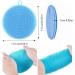 Kaxich Silicone Scrubber Sponge Dishwashing Brush Food Grade Wash Cloth Dish Towel for Kitchen Pot Pan Dish Bowl Fruit Vegetable Insulation Pad Cup Coaster Car Washer (6 Pack) - Buy Online on GoSupps.com