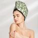 Cute Frog Microfiber Hair Towel - Super Absorbent Coral Velvet Wrap for Long & Curly Hair - Quick Dry Cap for Women - Buy Online on GoSupps.com