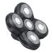 5 Head Shaver Heads Shaver Blade Heads Shaver Replacement for Electric Razor Shaving Bald Tool Head and Face Electric Razor Shaver Head