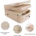 Travel Shoe Bag Organizer - Fits 3 Pairs of Shoes - Light Brown Medium Size - Buy Online on GoSupps.com