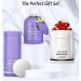 Magnesium Bubble Bath Lavender Vanilla - Luxury Foaming Bath for Sore Muscles & Stress Relief - Epsom Salt Spa Gift for Women - Perfect Birthday & Christmas Gift - Buy Online on GoSupps.com
