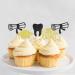 Ercadio 24 Pack Dentist Graduation Cupcake Toppers Black Gold Glitter Congrats Grad Tooth Cupcake Picks 2024 Graduation Diploma Cupcake Toppers for 2024 Graduation Theme Party Cake Decors Supplies A-grad Gold - Buy Online on GoSupps.com