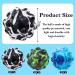 YHBXAMZ 6-Piece Astro Jump Ball Set | Galaxy & Moon Bouncy Balls for Kids | Outdoor Interactive Toys & Stress Relief Gifts - Buy Online on GoSupps.com