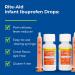 Rite Aid Infants' Dye-Free Ibuprofen Drops Berry Flavor 50 mg - 2 Value Pack | Infant Pain Reliever | Ages 6-23 Months | Gluten-Free - Buy Online on GoSupps.com