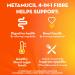 Metamucil Premium Blend Daily Psyllium Husk Powder Supplement Sugar-Free with Stevia 4-in-1 Fibre for Digestive Health Orange Smooth Flavored Drink 114 Servings Orange 114 Servings (Pack of 1) - Buy Online on GoSupps.com