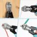 SHALL Mini Bolt Cutter 210mm/8-inch Heavy Duty Wire Cutter Two-Color Ergonomic Handle Security Lock More Efficient Leverage & Adjustable Opening Belt Bag Included - Buy Online on GoSupps.com