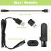 Head Shaver Power Cord Replacement & 5 Cleaning Brushes Set | USB Shaver Charger Cable & Data Line | Electric Shaver Accessories - Buy Online on GoSupps.com