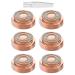 tuokiy facial Hair remover replacement heads for Flawless Finishing Touch facial Hair removal tool for Women As Seen On TV 6 Count. Fit Flawless Finishing Touch facial hair removal 6 pack General