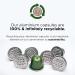 F.R.I.E.N.D.S 50 Flavoured Coffee Pods - Nespresso Compatible Capsules Aluminium Coffee Pods - Vanilla Pods Caramel Pods Cherry Toffee Hazelnut (5x10 Capsules) Flavoured Variety - Buy Online on GoSupps.com