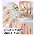 Shop Bishengyf 12 Chrome Nail Powder Set | Pink Gold Silver & Aurora Shimmer - DIY & Salon Nail Art - Buy Online on GoSupps.com