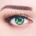 Meralens Anime Arc 3 Green Colored Contact Lenses | Crazy Fun Annual Lenses for Carnival Halloween & Cosplay | Free Lens Tank | Top Quality 0.0 Diopters - Buy Online on GoSupps.com