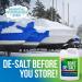 Boat De-Salt Concentrate - 1 Gallon Salt Remover & Engine Cleaner for Marine Boats - Winterize & Wash Off Salt with or Without Mixer Flush Kit - Buy Online on GoSupps.com