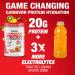 MuscleMeds Carnivor Protein Hydration Drink Powder 20g Refreshing Protein Isolate Lactose Free Sugar Free Electrolytes Muscle Building Recovery Halal Certified Tropical Punch 20 Serve Tropical Punch 3.5 Ounce (Pack  - Buy Online on GoSupps.com