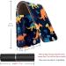 Travel Lipstick Organizer Case | Portable Makeup Bag with Mirror | Cartoon Colored Dinosaurs Design - Shop Now - Buy Online on GoSupps.com