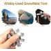 Multitool 18 In 1 Snowflake Multi tool for Outdoor Camping Survival Accessories- Stocking Stuffers Mens Gifts  Screwdriver - Hexagonal Spanner - Ring Spanner - Bottle Opener 3-Snowflake Multi Tool - Buy Online on GoSupps.com