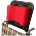 Neck Support Wheelchair Headrest Comfortable Seat Back Cushion Pillow Padding for Adults Adjustable Portable Universal Wheelchair Accessories 16"-20" Red