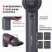 Tymo F hn - Ionic High Speed Hair Dryer for Travel & Home | 110 000 RPM Compact & Lightweight 3 Speeds 4 Heaters (Metallic Black & Red) - Buy Online on GoSupps.com