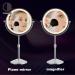TUSHENGTU 8 Height Adjustable Makeup Mirror with Lights and 10x Magnification - 3 Color Options - Buy Online on GoSupps.com