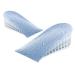 Height Increase Insoles Multilayer Transparent Silicone Shock Absorbing Shoe Lifts Elevator Use for Students Daily Wear (3.5cm 1 Pair)