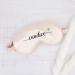Personalized Name Sleep Mask - Custom Satin Eye Mask for Women Men - Light Blocking Travel Mask - Bridesmaid Mother's Day Gift - Buy Online on GoSupps.com
