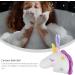 FOMIYES 2pcs Unicorn Bath Exfoliating Shower Ball - Kids Playset Bath Loofah & Body Scrubber Mesh Sponge - Buy Online on GoSupps.com