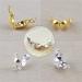 Newbested 1400 PCS Metal Bead Tips Knot Covers for Jewelry Making Craft DIY - Gold and Silver - Buy Online on GoSupps.com