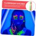 VINTORKY 5pcs Halloween Paint Pen Eyeliner Pen Fluorescence Eyeliner Make up Highlighter Eye Liner Plastic - Buy Online on GoSupps.com
