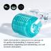 Microdermabrasion Derma Roller Face Tool 0.25mm Microneedling 192 Real Needles - Gin Amber Beauty - Buy Online on GoSupps.com